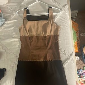 Vintage Brown Tone Jodi Kristopher Dress